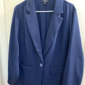 Navy Blue Blazer from TORRID. Size 1